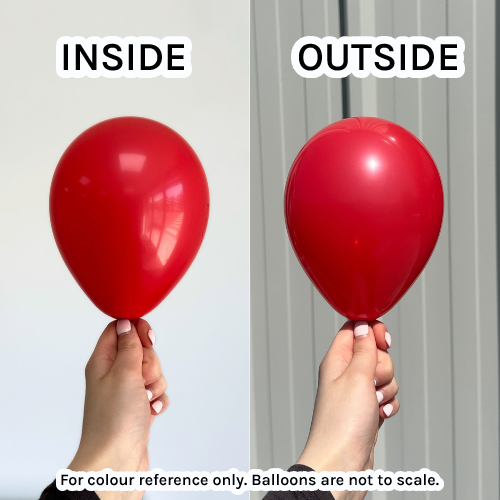 A pack of 50 260 Red Entertainer Balloons, manufactured by Prima!