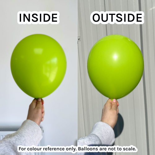 11" Chartreuse Prima Latex Balloons (100)
