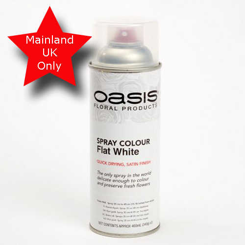 oasis flat white solid spray