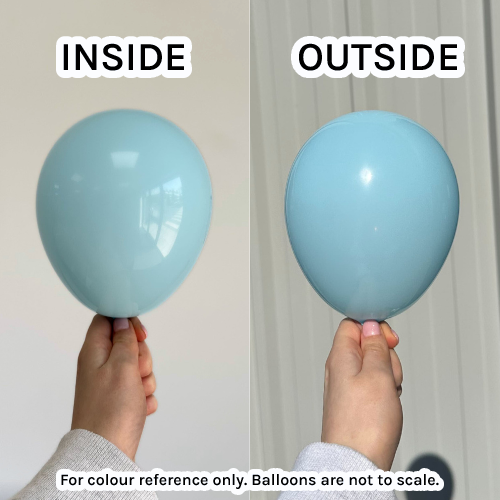 5" Winter Sky Prima Latex Balloons (100)