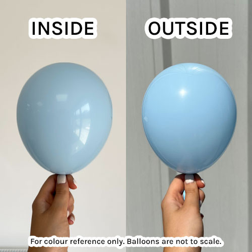 5" Snow Day Prima Latex Balloons (100)