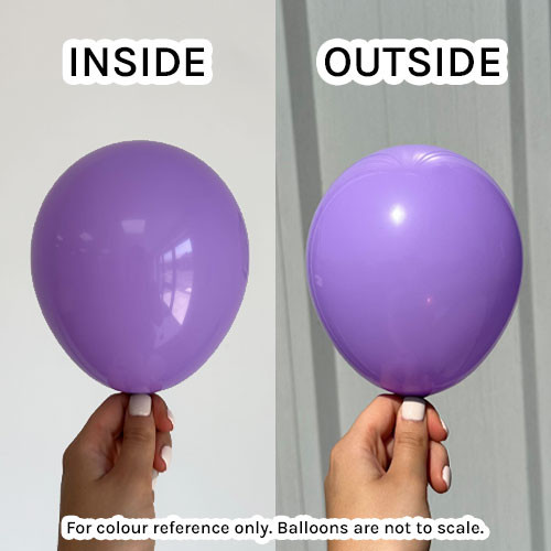 5" Lavender Prima Latex Balloons (100)
