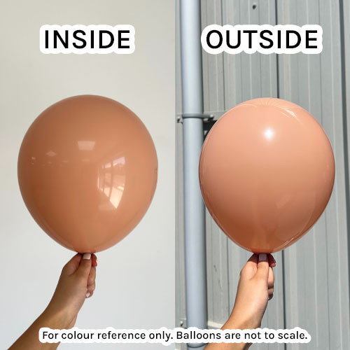 18" Pink Nude Prima Latex Balloons (25)