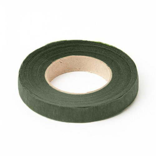 A roll of olive green stemtex tape