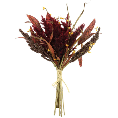 A Dried Touch Burgundy Foliage Mix Bunch, measuring approx. 38cm! A Dried Touch Burgundy Foliage Mix Bunch, measuring approx. 38cm!