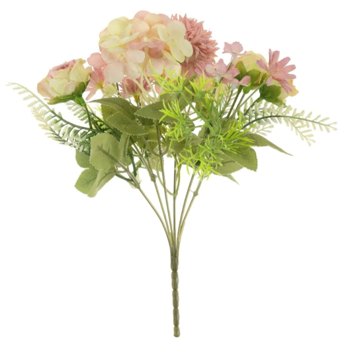 A Pink Small Springtide Floral Bunch, measuring approx. 28cm!