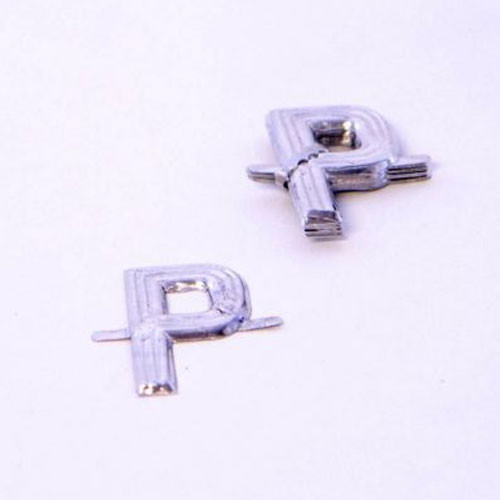 oasis aluminium letter P