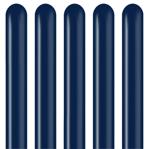 A pack of 100 260 Standard Navy Kalisan Entertainer Balloons!