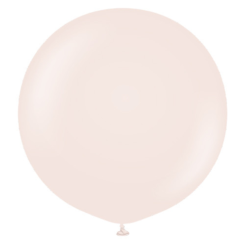 A pack of 2 24" Standard Pink Blush Kalisan Latex Balloons!