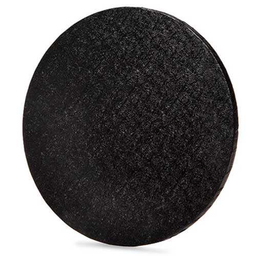 10 inch Black Round Cake Board - 0.5 inch (1)
