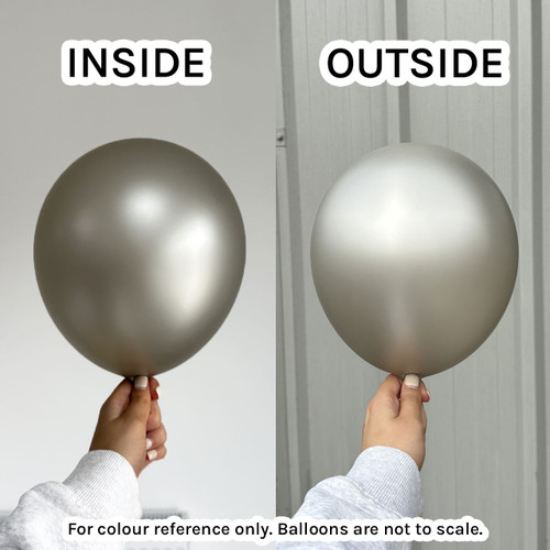 12" Silk Cream Pearl Sempertex Latex Balloons (50)