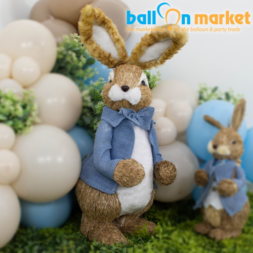 70cm Bunny with Posable Ears Decoration (1)