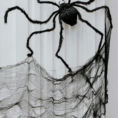 Black Decorative Spiderweb (1)