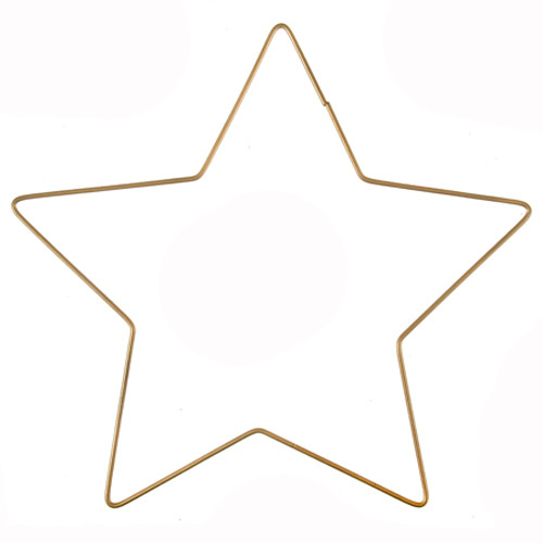 25cm gold star 25cm gold star
