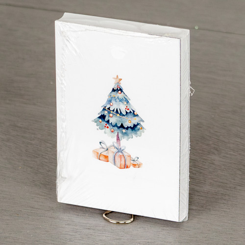 Christmas Tree Presents Message Cards - 9cm x 6cm (50) Christmas Tree Presents Message Cards - 9cm x 6cm (50)