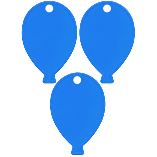 8g Blue Balloon Shaped Weights (100)