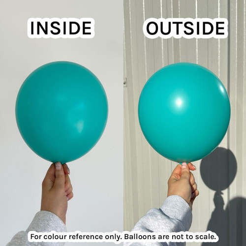 5" Fashion Aquamarine Sempertex Latex Balloons (50)