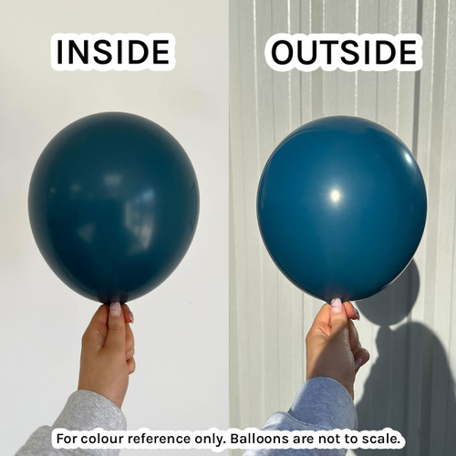 5" Fashion Deep Teal Sempertex Latex Balloons (50)