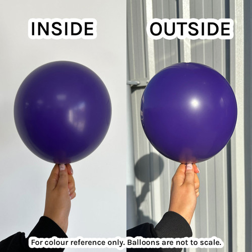 6" Fashion Violet Link-O-Loon Latex Balloons (50)