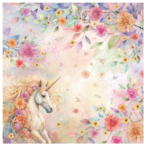 A Majestic Unicorn paper pad