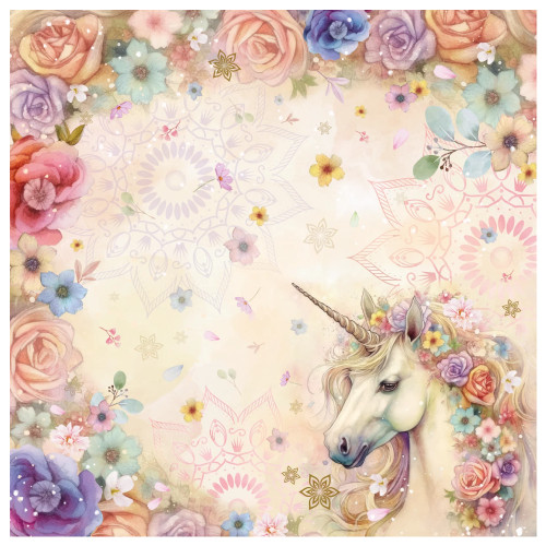 A Majestic Unicorn paper pad