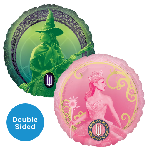 An 18 inch Wicked Foil Balloon, manufactured by Anagram. An 18 inch Wicked Foil Balloon, manufactured by Anagram.