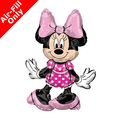 19 inch Minnie Mouse Sitter Foil Balloon (1)