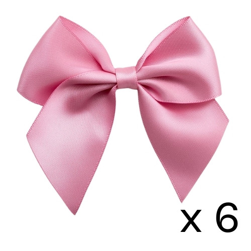 10cm Satin Ribbon Bows Antique Pink 10cm Satin Ribbon Bows Antique Pink