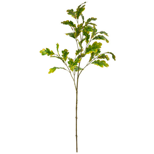 87cm Green/Yellow Oakleaf Spray
