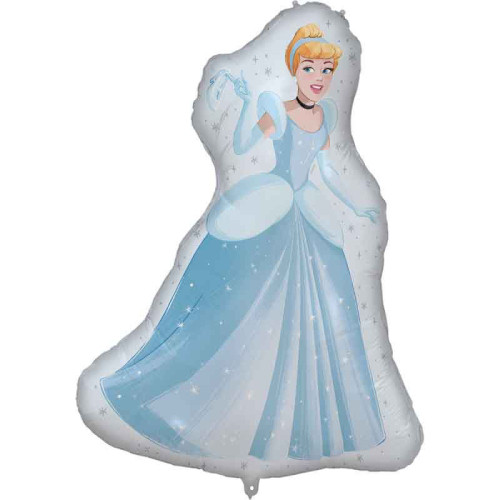 Procos 34 inch Cinderella Princess Shape Foil Balloon