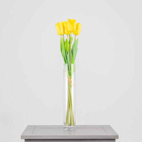 A 48cm Yellow Tulip Bunch.