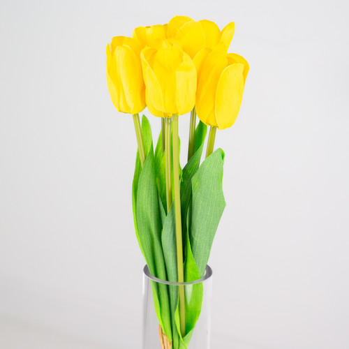 A 48cm Yellow Tulip Bunch. A 48cm Yellow Tulip Bunch.