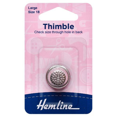 Hemline Large Thimble Size 18 Hemline Large Thimble Size 18