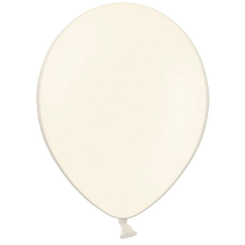 12" Standard Vanilla Belbal Latex Balloons (100)