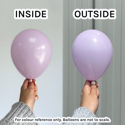 24" Lilac Macaron Anagram Latex Balloons (4)