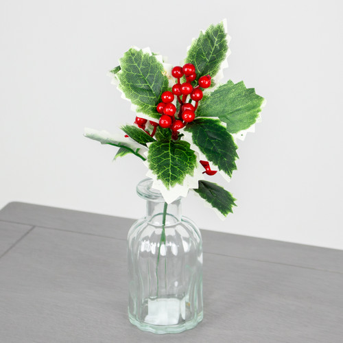 21cm Variegated Holly Pick (1) 21cm Variegated Holly Pick (1)