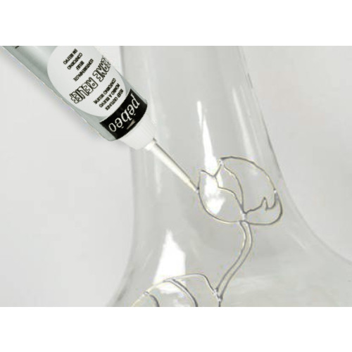 A 20ml Tube of Silver Cerne Relief Acrylic Outliner, manufactured by Pebeo.