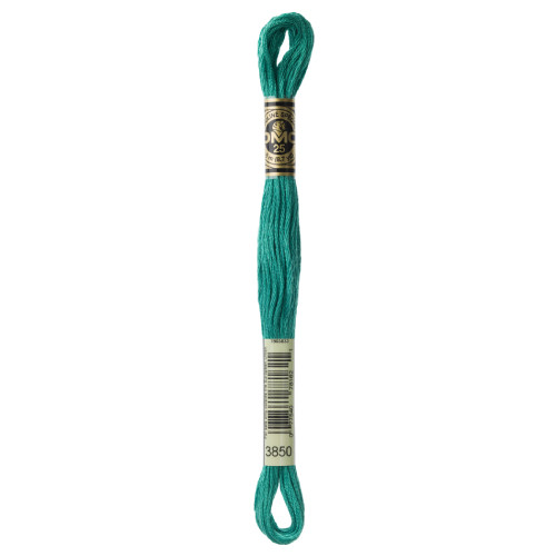 A 8m Green Mouline Stranded Cotton Thread A 8m Green Mouline Stranded Cotton Thread