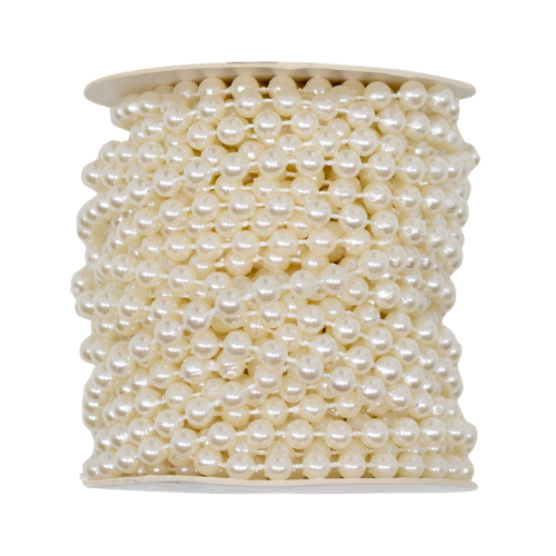 Ivory Pearl Reel - 5mm x 10m (1) Ivory Pearl Reel - 5mm x 10m (1)
