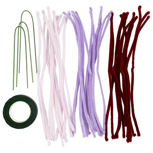Pipe Cleaner Flowers Mini Craft Kit (1) - Image 2