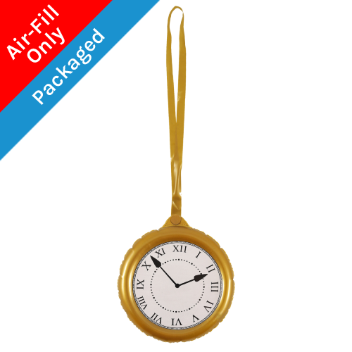 An Inflatable Gold Pocket Watch, measuring approx. 25cm.
