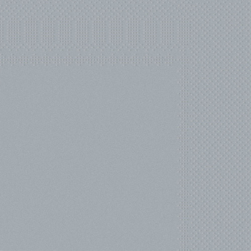 A pack of 16 Silver Paper Napkins, manufactured by Oaktree.