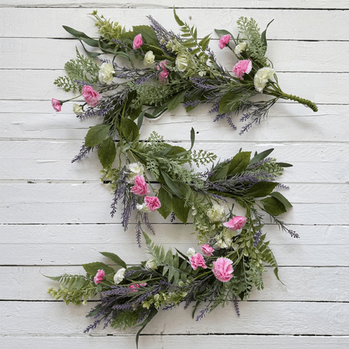 A Classic Floral Luxe Garland, measuring approx. 1.5m.