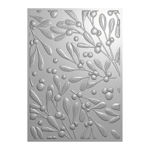 An Elegant Mistletoe 3D Embossing Folder, manufactured by Crafter's Companion.