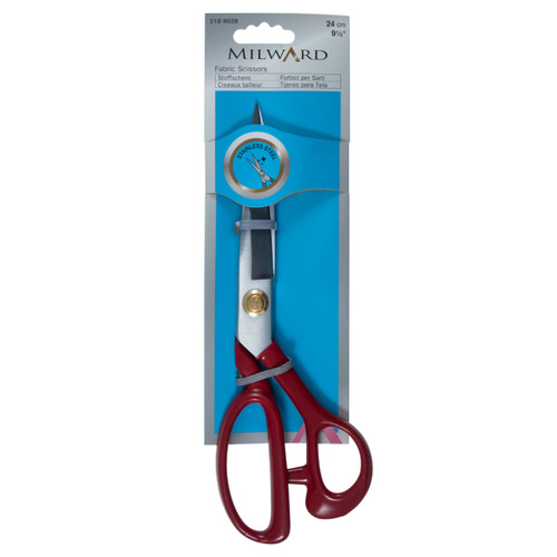 Milward Red Fabric Scissors - 24cm (1)