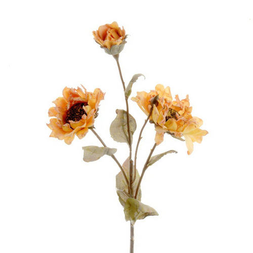 A 51cm Yellow Dried Look Sunflower Spray. A 51cm Yellow Dried Look Sunflower Spray.
