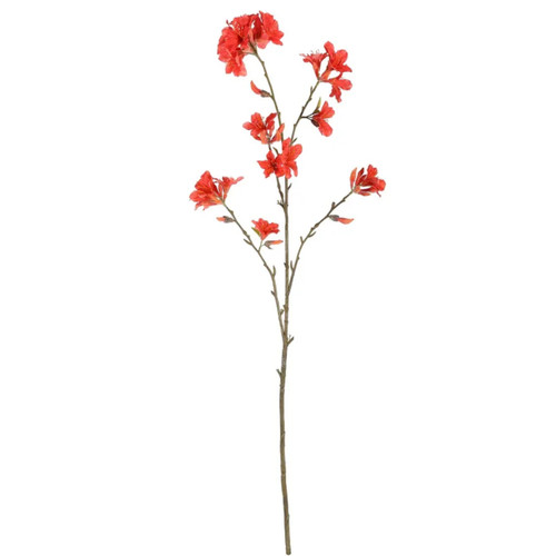 A 116cm Orange Botanica Rhododendron Spray.