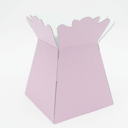 A Pack of 30 Matt Baby Pink Porto Vases, manufactured by Oasis Floral.