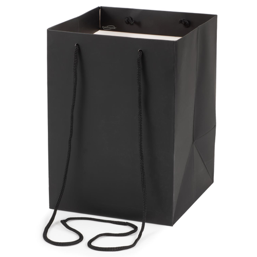 A set of 10 Black Hand Tie Bags.