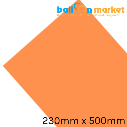 A Sheet of Coral Hot Flex Clothing Vinyl, measuring approx. 203mm x 500mm A Sheet of Coral Hot Flex Clothing Vinyl, measuring approx. 203mm x 500mm
